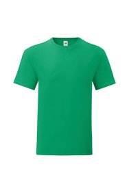 Fruit Of The Loom Mens Iconic T-Shirt (Kelly Green) - Kelly Green