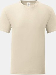 Fruit of the Loom Mens Iconic T-Shirt (Natural) - Natural