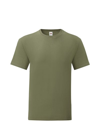 Fruit of the Loom Fruit Of The Loom Mens Iconic T-Shirt (Pack of 5) (Classic Olive Green) product