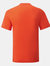 Fruit Of The Loom Mens Iconic T-Shirt (Pack of 5) (Flame Orange)