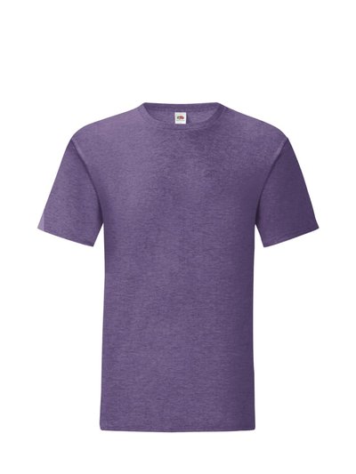 Fruit of the Loom Fruit Of The Loom Mens Iconic T-Shirt (Pack of 5) (Heather Purple) product