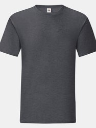 Fruit Of The Loom Mens Iconic T-Shirt - Dark heather