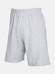 Fruit Of The Loom Mens Lightweight Casual Fleece Shorts