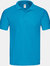 Fruit of the Loom Mens Original Pique Polo Shirt (Azure) - Azure
