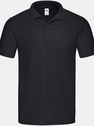 Fruit of the Loom Fruit of the Loom Mens Original Pique Polo Shirt (Black) product