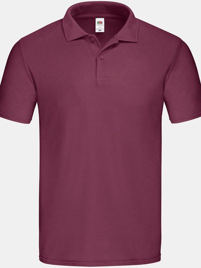 Fruit of the Loom Fruit of the Loom Mens Original Polo Shirt (Burgundy) product