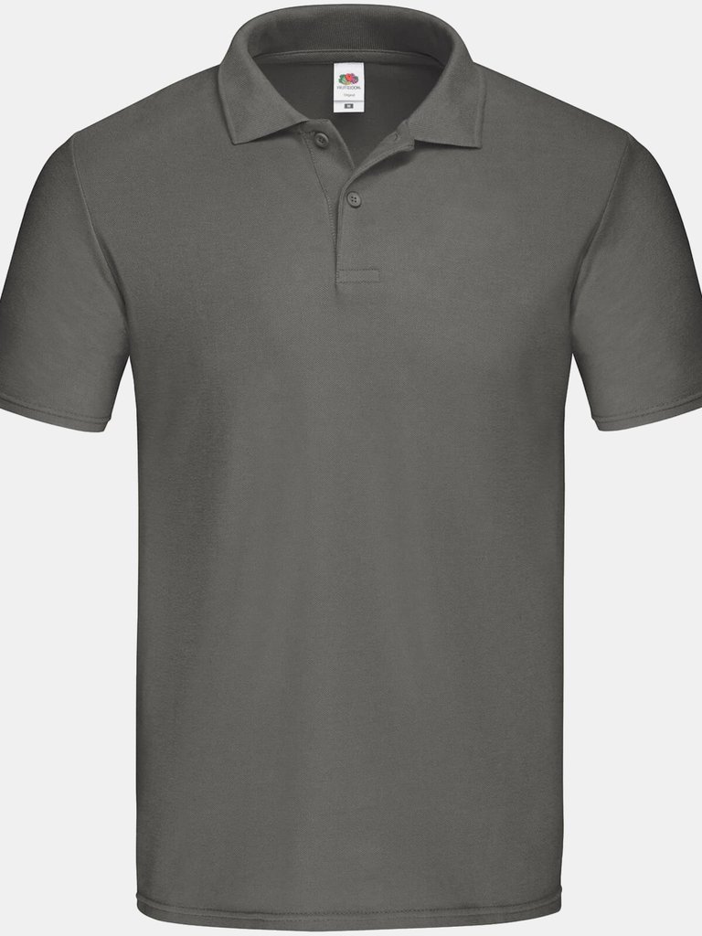 Fruit of the Loom Mens Original Polo Shirt (Light Graphite) - Light Graphite