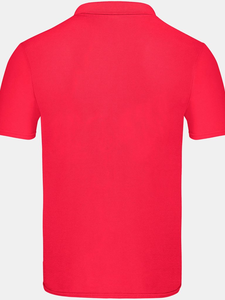 Fruit of the Loom Mens Original Polo Shirt (Red)