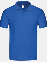 Fruit of the Loom Mens Original Polo Shirt (Royal Blue) - Royal Blue
