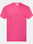 Fruit Of The Loom Mens Original Short Sleeve T-Shirt (Fuchsia) - Fuchsia