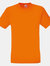 Fruit Of The Loom Mens Original Short Sleeve T-Shirt (Orange) - Orange