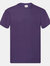 Fruit Of The Loom Mens Original Short Sleeve T-Shirt (Purple) - Purple