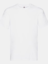 Fruit Of The Loom Mens Original Short Sleeve T-Shirt (White) - White