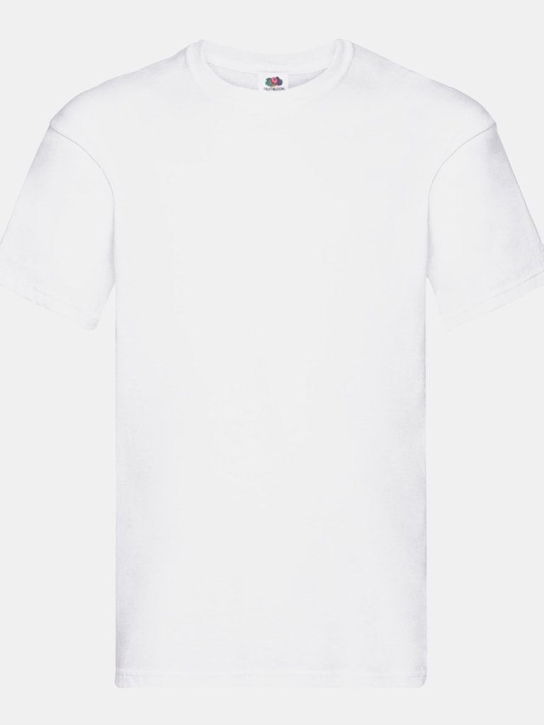 Fruit Of The Loom Mens Original Short Sleeve T-Shirt (White) - White