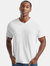 Fruit of the Loom Mens Original V Neck T-Shirt (White) - White