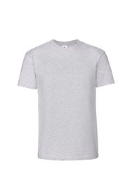 Fruit Of The Loom Mens Ringspun Premium Tshirt (Heather Gray)