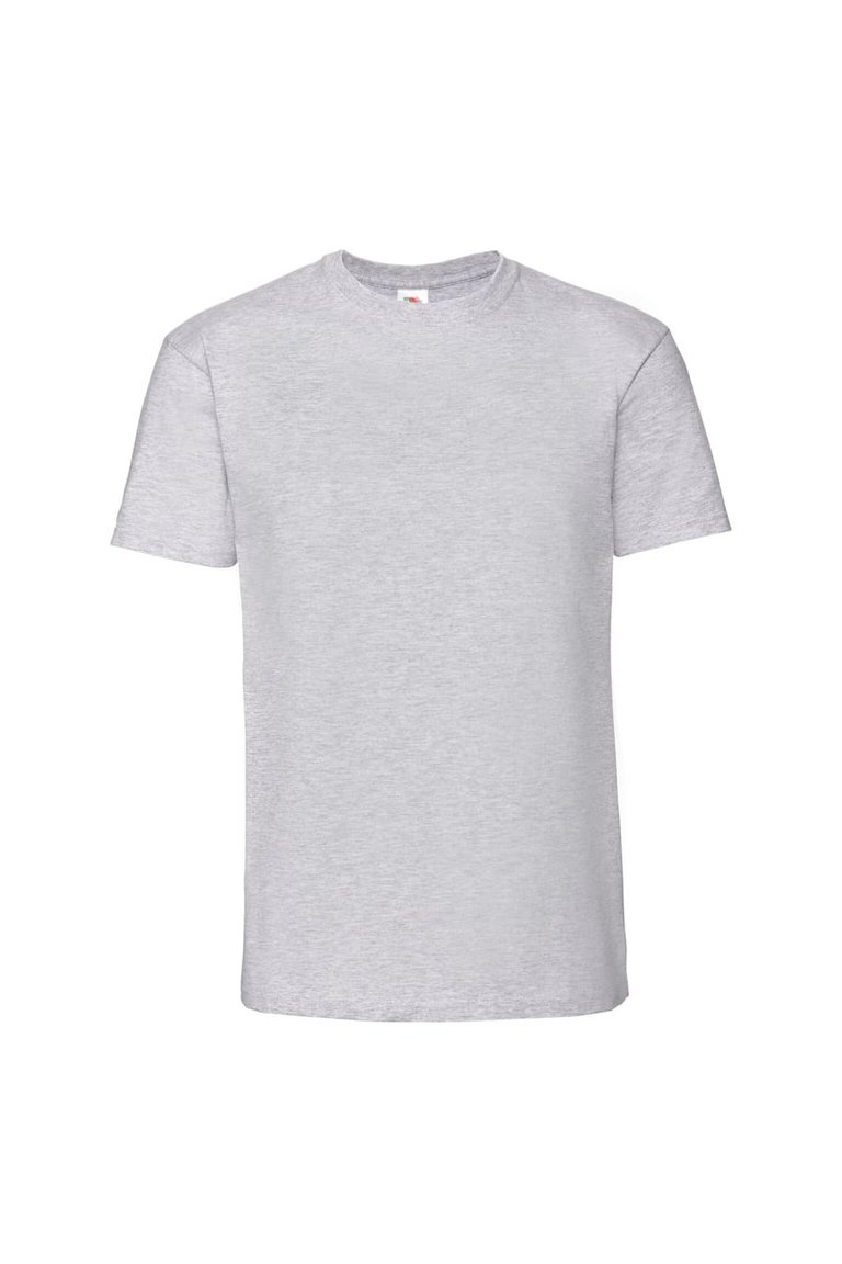 Fruit Of The Loom Mens Ringspun Premium Tshirt (Heather Gray)