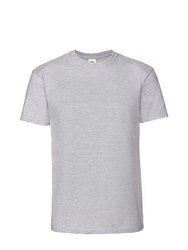 Fruit Of The Loom Mens Ringspun Premium Tshirt (Heather Gray) - Heather Gray