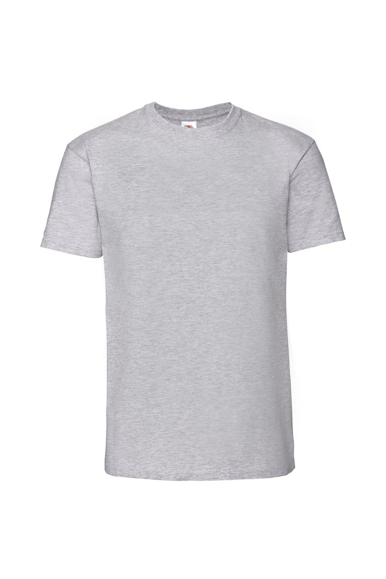 Fruit Of The Loom Mens Ringspun Premium Tshirt (Heather Gray) - Heather Gray