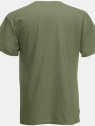 Fruit Of The Loom Mens Screen Stars Original Full Cut Short Sleeve T-Shirt (Classic Olive)