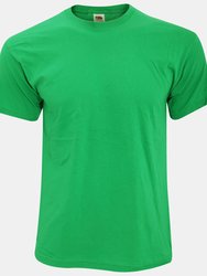 Fruit Of The Loom Mens Screen Stars Original Full Cut Short Sleeve T-Shirt (Kelly Green) - Kelly Green