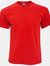 Fruit Of The Loom Mens Screen Stars Original Full Cut Short Sleeve T-Shirt (Red) - Red