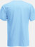 Fruit Of The Loom Mens Screen Stars Original Full Cut Short Sleeve T-Shirt (Sky Blue)