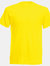 Fruit Of The Loom Mens Screen Stars Original Full Cut Short Sleeve T-Shirt (Yellow) - Yellow