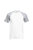 Fruit Of The Loom Mens Short Sleeve Baseball T-Shirt (White/Heather Grey) - White/Heather Grey