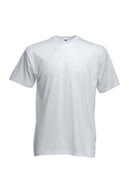 Fruit Of The Loom Mens Valueweight Short Sleeve T-Shirt (Ash Gray) - Ash Gray