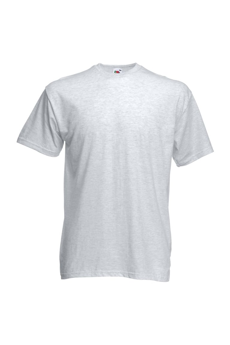 Fruit Of The Loom Mens Valueweight Short Sleeve T-Shirt (Ash Gray) - Ash Gray