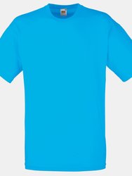 Fruit Of The Loom Mens Valueweight Short Sleeve T-Shirt (Azure Blue) - Azure Blue