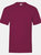 Fruit Of The Loom Mens Valueweight Short Sleeve T-Shirt (Burgundy) - Burgundy