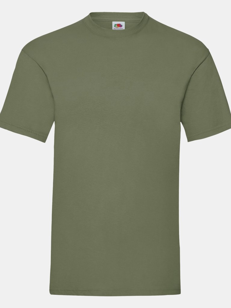 Fruit Of The Loom Mens Valueweight Short Sleeve T-Shirt (Classic Olive) - Classic Olive