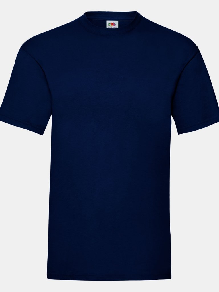 Fruit Of The Loom Mens Valueweight Short Sleeve T-Shirt (Deep Navy) - Deep Navy