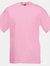 Fruit Of The Loom Mens Valueweight Short Sleeve T-Shirt (Light Pink) - Light Pink