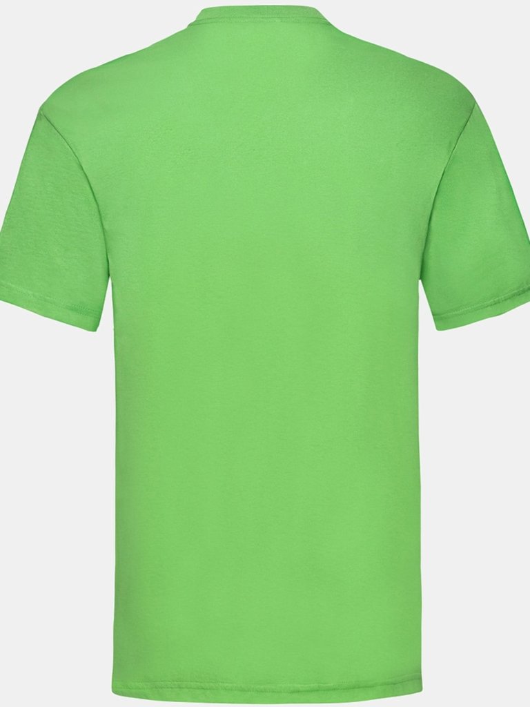 Fruit Of The Loom Mens Valueweight Short Sleeve T-Shirt (Lime)