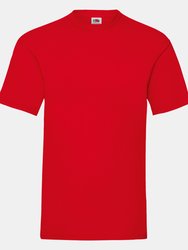 Fruit Of The Loom Mens Valueweight Short Sleeve T-Shirt (Red) - Red