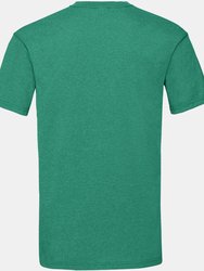 Fruit Of The Loom Mens Valueweight Short Sleeve T-Shirt (Retro Heather Green)