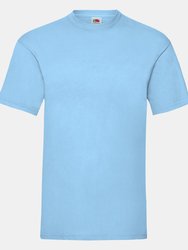 Fruit Of The Loom Mens Valueweight Short Sleeve T-Shirt (Sky Blue) - Sky Blue