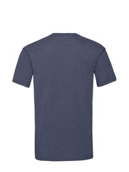 Fruit Of The Loom Mens Valueweight Short Sleeve T-Shirt (Vintage Heather Navy)