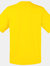 Fruit Of The Loom Mens Valueweight Short Sleeve T-Shirt (Yellow)