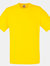 Fruit Of The Loom Mens Valueweight Short Sleeve T-Shirt (Yellow) - Yellow