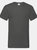 Fruit Of The Loom Mens Valueweight V-Neck T-Short Sleeve T-Shirt (Light Graphite) - Light Graphite