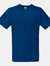 Fruit Of The Loom Mens Valueweight V-Neck T-Short Sleeve T-Shirt (Navy) - Navy