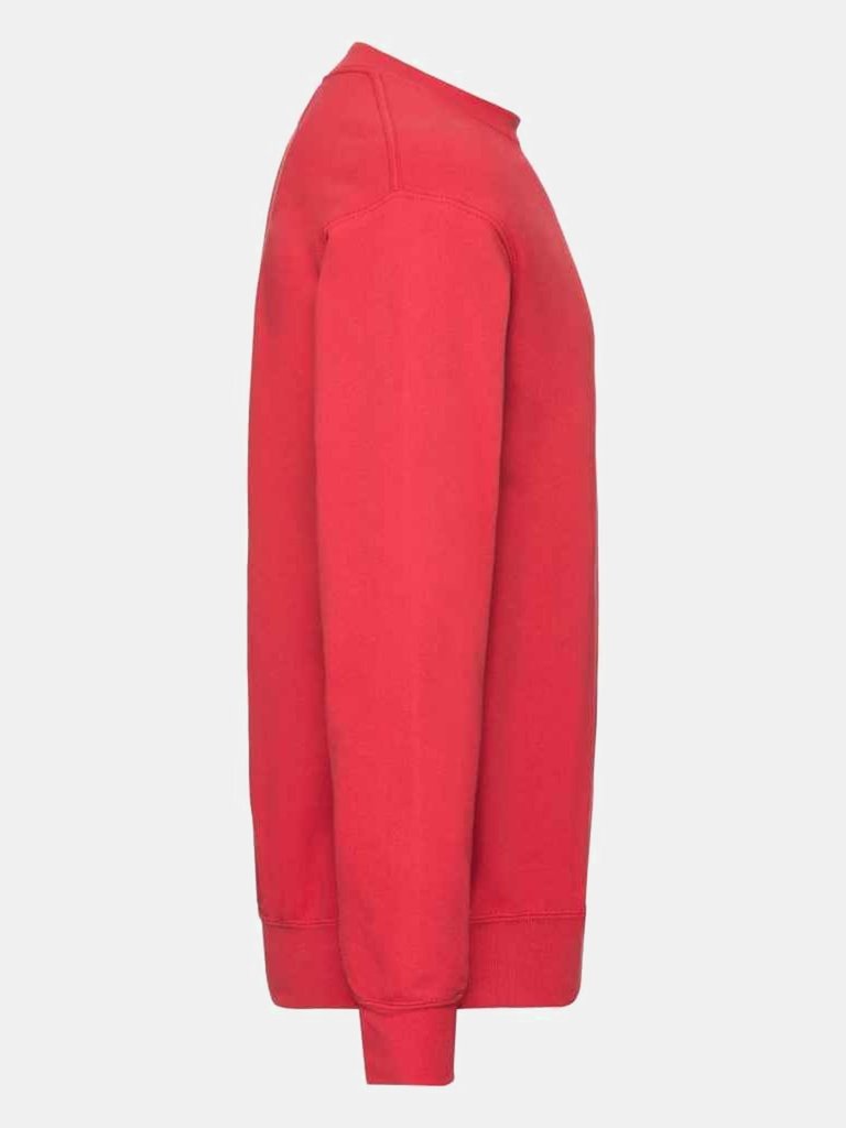 Fruit of the Loom Unisex Adult Classic Drop Shoulder Sweatshirt (Red)