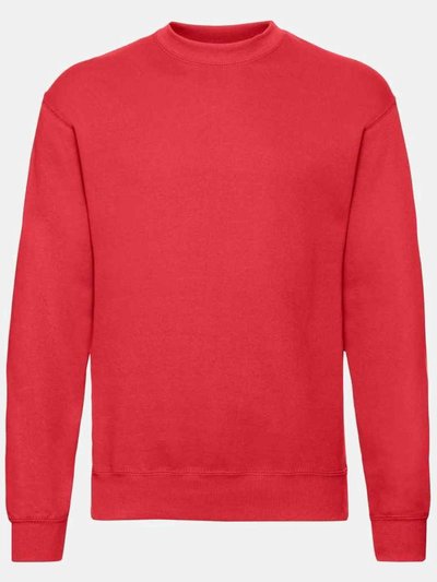 Fruit of the Loom Fruit of the Loom Unisex Adult Classic Drop Shoulder Sweatshirt (Red) product