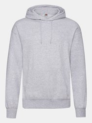 Fruit of the Loom Unisex Adult Classic Hoodie (Gray) - Gray