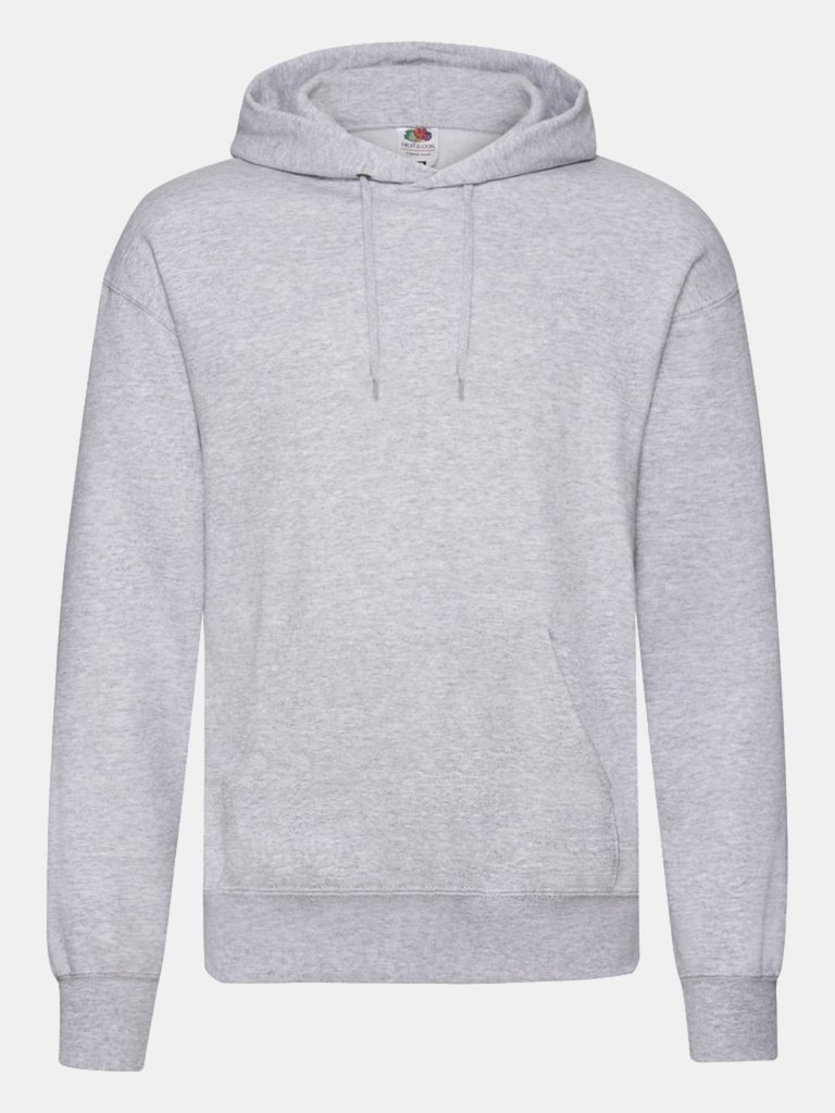 Fruit of the Loom Unisex Adult Classic Hoodie (Gray) - Gray