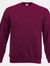 Fruit Of The Loom Unisex Premium 70/30 Set-In Sweatshirt (Burgundy) - Burgundy